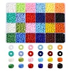 DIY Glass Seed & Disc Polymer Clay Beads Jewelry Making Finding Kit DIY-YW0005-31-1