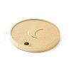 Ion Plating(IP) 304 Stainless Steel Matte Pendants STAS-O150-09G-3
