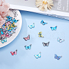 SUNNYCLUE Printed Alloy Enamel Pendants PALLOY-SC0002-35-4