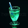 Luminous Transparent Resin Pendants CRES-F026-01B-1