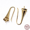 925 Sterling Silver Earring Hook Findings STER-M102-01G-2