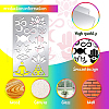 Chakra Stainless Steel Cutting Dies Stencils DIY-WH0242-238-3