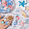 SUNNYCLUE 84Pcs 14 Styles Epoxy Resin Decoden Cabochons CRES-SC0002-91-3