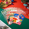 40Pcs 4 Styles  Christmas Theme OPP Self-adhesive Cookie & Snacks Package Bags CON-TAC0010-90A-6
