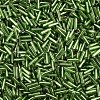 Plated Glass Bugle Beads SEED-S046-01B-49A-3