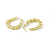 Brass Hoop Earrings for Women EJEW-M213-44G-2
