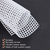 DIY Rectangle Plastic Mesh Sheet Sets DIY-WH0301-10-5