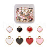 Beadthoven Alloy Enamel Charms ENAM-BT0001-03LG-9