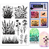 Custom Summer Theme PVC Plastic Clear Stamps DIY-WH0631-0219-1