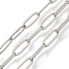 Tarnish Resistant 304 Stainless Steel Paperclip Chains STAS-F260-04P-3