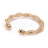 Long-Lasting Plated Brass Cuff Bangles BJEW-E370-13G-4