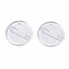 Transparent Resin Pendants RESI-N030-005A-2
