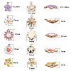 SUNNYCLUE Alloy Enamel Pendants FIND-SC0001-14-2
