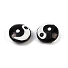 Yin-yang Theme Handmade Lampwork Beads LAMP-B028-01B-3