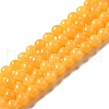 Natural Mashan Jade Beads Strands DJAD-6D-07-2