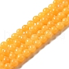 Natural Mashan Jade Beads Strands DJAD-6D-07-1