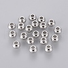 Tarnish Resistant Rondelle 304 Stainless Steel Beads X-STAS-S028-15-1