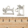 Tibetan Style Zinc Alloy Pendants X-TIBEP-R334-155AS-RS-3