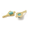 Natural Amazonite Pendants G-C096-03G-02-2