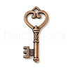 Tibetan Style Alloy Pendants TIBEP-LF1312YKG-R-LF-1