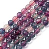 Natural Fluorite Beads Strands G-K345-B02-02A-1