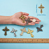 Craftdady Hollow Alloy Big Pendants PALLOY-CD0001-07-5