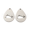 316L Surgical Stainless Steel Pendants STAS-K280-07P-1