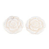 Natural Freshwater Shell Carved Pendants SHEL-T020-19-3