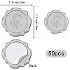 CRASPIRE Adhesive Wax Seal Stickers DIY-CP0009-53A-20-2