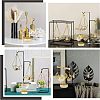 Fingerinspire 2 Boxes 2 Style Iron Rotating Tealight Candle Holder AJEW-FG0001-79-7