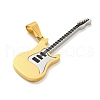 304 Stainless Steel Big Pendants STAS-C102-10G-2