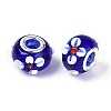 Handmade Lampwork European Beads LAMP-Q029-03F-2