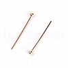 Brass Ball Head Pins KK-WH0043-03B-01-2