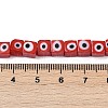Handmade Evil Eye Lampwork Beads Strands LAMP-G166-16C-4