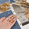 ARRICRAFT 200Pcs 10 Styles Tibetan Style Alloy Tube Bails FIND-AR0004-85-3