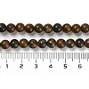 Natural Bumblebee Jasper Beads Strands G-G053-A01-01-5