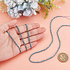 GOMAKERER 2 Strands Natural Apatite Beads Strands G-GO0001-62-3