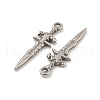 Non-Tarnish 304 Stainless Steel Pendants STAS-O004-06D-P-2
