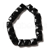 Natural Black Tourmaline Beads Strands G-C109-A10-01-3
