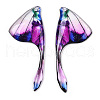 Epoxy Resin Wing Pendants RESI-TAC0021-96B-1