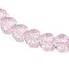 Transparent Glass Beads Strands GLAA-H038-01I-3