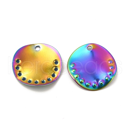 Ion Plating(IP) 304 Stainless Steel Pendants STAS-A070-25MC-1