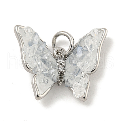 Natural Quartz Crystal Pendants KK-P275-24P-1