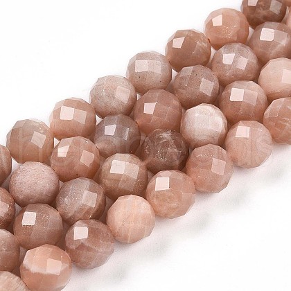 Natural Sunstone Beads Strands G-S345-10mm-23-1