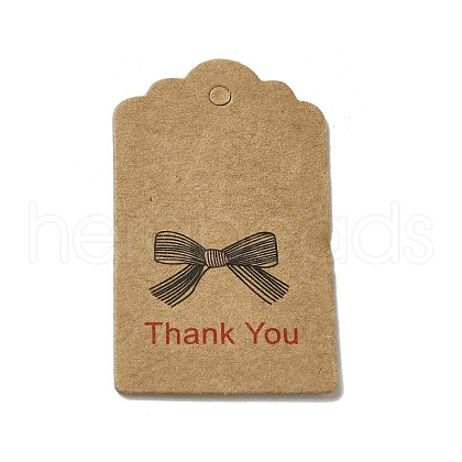 Kraft Paper Thank You Gift Tags CDIS-A008-02-1