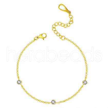 Elegant Minimalist Stainless Steel Link Bracelets LH5681-1-1