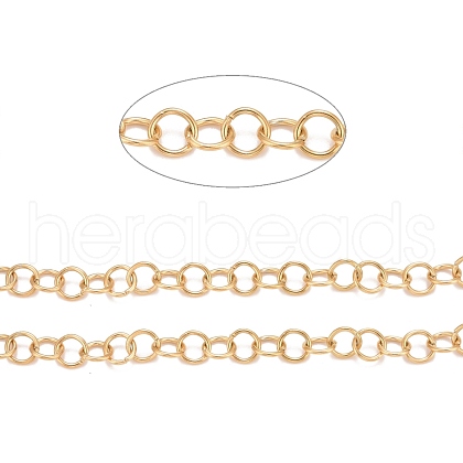 304 Stainless Steel Rolo Chains CHS-F011-08D-G-1