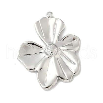 304 Stainless Steel Pendants STAS-L293-09F-P-1