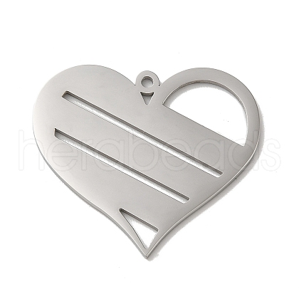 Non-Tarnish 304 Stainless Steel Pendants STAS-K270-19P-1