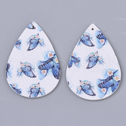 PU Leather Big Pendants X-FIND-R072-10-C06-1